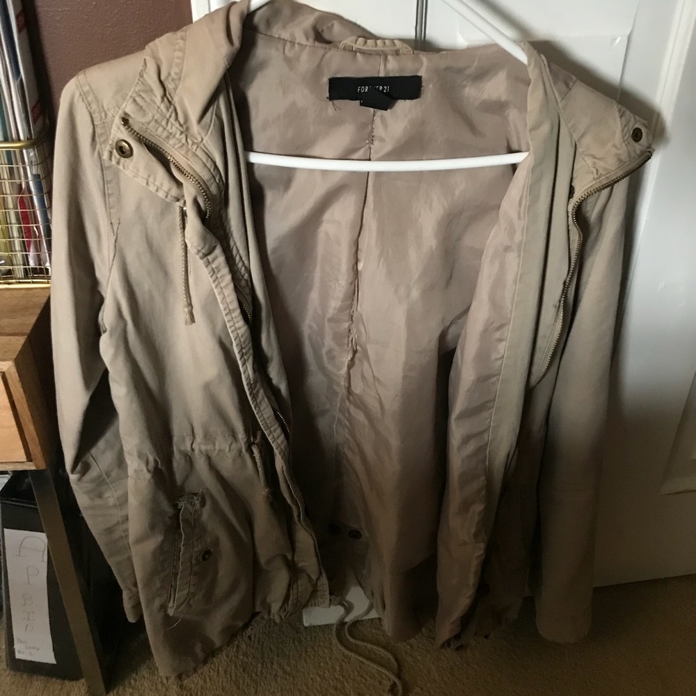 Two fall jackets from Forever 21